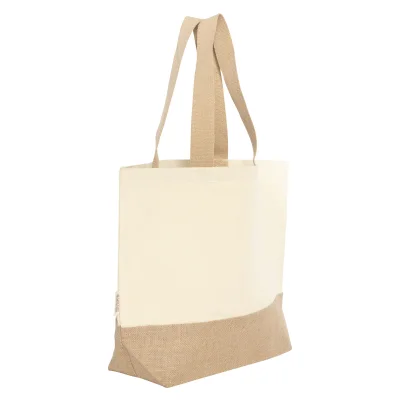 Bolsa de algodón y yute "YONA" - Regalos Corporativos