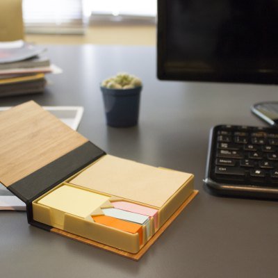 Miniatura 7 de SET DE ESCRITORIO DE BAMBÚ "LURO"