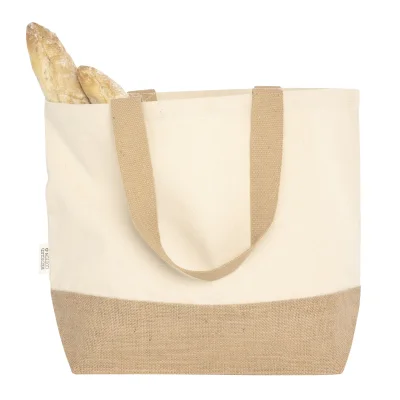 Bolsa de algodón y yute "YONA" - Regalos Corporativos