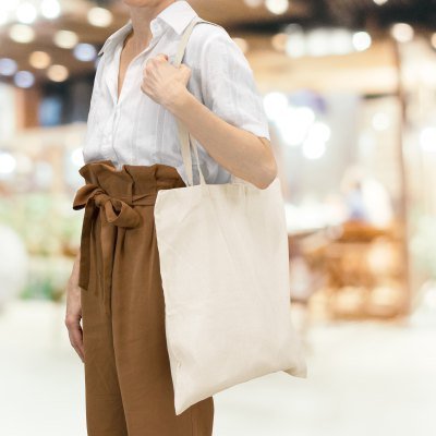 Miniatura 4 de Bolsa de algodón "COTI"