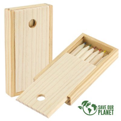 Miniatura 5 de Set Lápices Colores Madera