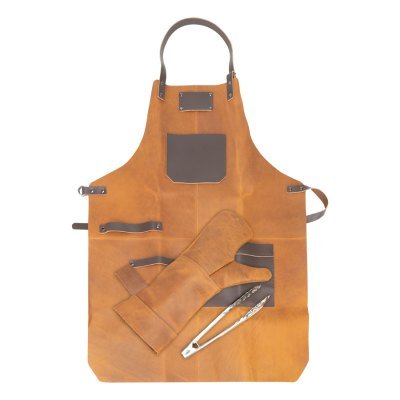 Miniatura 5 de Set Asador de Cuero de Búfalo