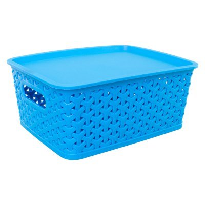 Miniatura 3 de Canasto plástico 5 lt con tapa