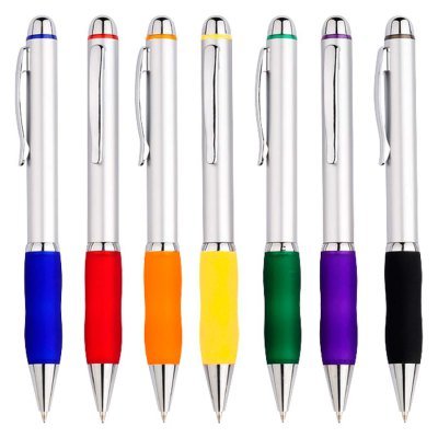 Miniatura 8 de Bolígrafo Plástico Qasar Silver