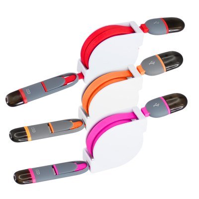 Connect Multicargador Retráctil - Regalos Corporativos