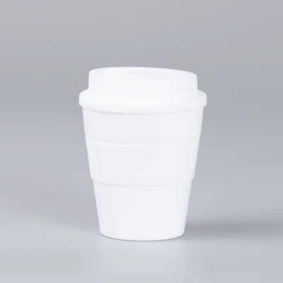Miniatura 2 de Mug Express Cup "WHITE" 356cc con banda silicona