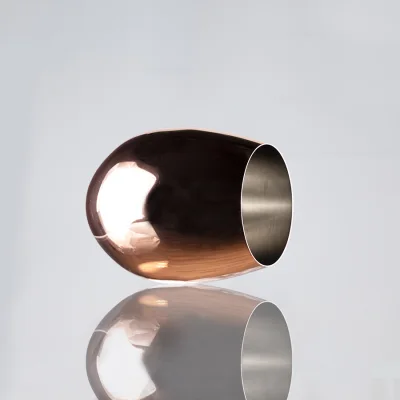 Vaso encobrizado para vino "EGG" 570cc - Regalos Corporativos