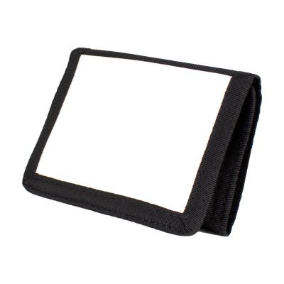 Miniatura 6 de Billetera de tela negra, para Sublimación