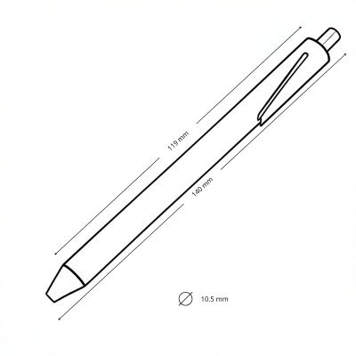 Miniatura 6 de Bolígrafo retráctil CAUCA