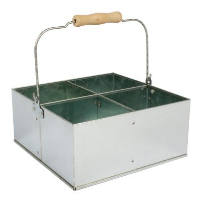 Miniatura 2 de Canasto Galvanizado con mango