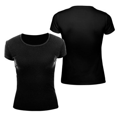 Miniatura 8 de Polera Manga Corta Algodón Mujer