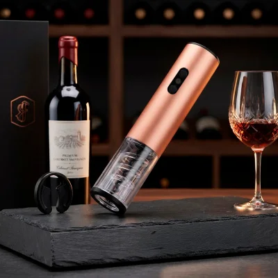 USB descorchador eléctrico "COPPER" - Regalos Corporativos
