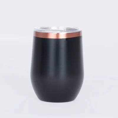 Miniatura 2 de Vaso térmico negro/encobrizado "LEEDS" 350cc