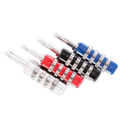 Regalo corporativo Candado metálico "SYDNEY" con clave 4 dígitos