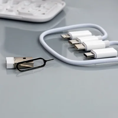 Connect Multicargador 8-en-1, con Espejo. - Regalos Corporativos