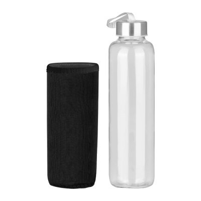 Miniatura 10 de Botella de Vidrio Borosilicato con Funda de Neopreno 580cc