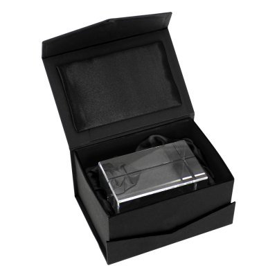 Miniatura 2 de Trofeo Galvano Bloque Cristal Solid