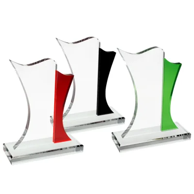 Miniatura 11 de Trofeo Galvano Cristal Bauhaus