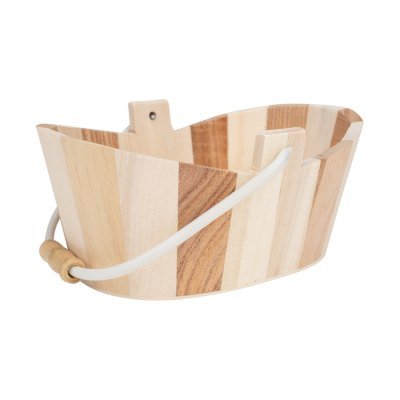 Miniatura 2 de Canasto ovalado de Madera