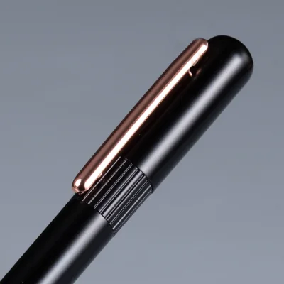 Miniatura 2 de Bolígrafo "BARRICK" con clip encobrizado.