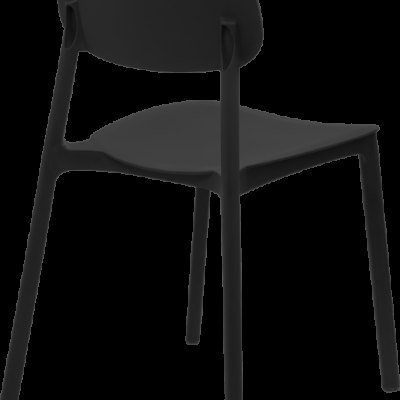 Miniatura 14 de Silla apilable de plástico rígido "MARVIN"