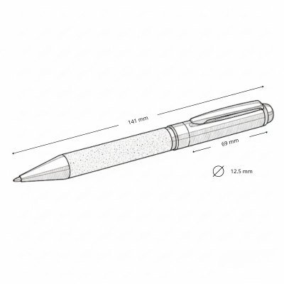 Miniatura 6 de Bolígrafo de acero MENDOZA