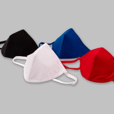 Miniatura 3 de Mascarilla de 1 capa 100% Algodón, para niños.