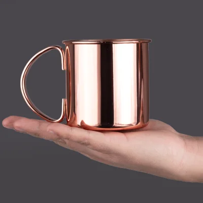Tazón metálico Encobrizado "COPPER" 1/2 L - Regalos Corporativos
