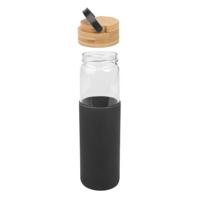 Botella de Vidrio con funda de silicona 600cc — 9