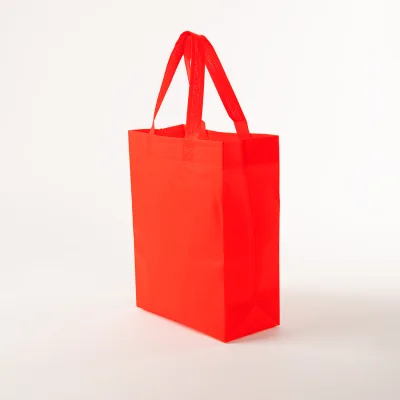 Bolsa TNT reutilizable "SAUL" con costuras termoselladas, asas 38 x 2.5 cm. - Regalos Corporativos