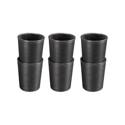 Set de 6 Cachos de PU Negro - Regalos Corporativos