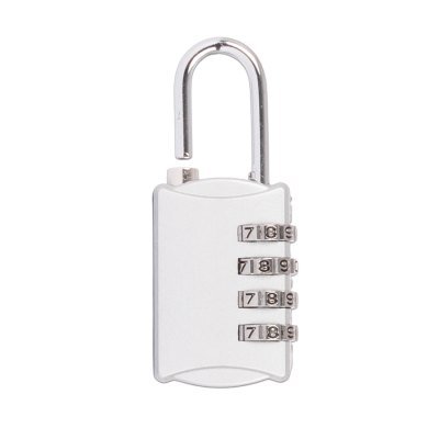 Candado metálico "SYDNEY" con clave 4 dígitos - Regalos Corporativos