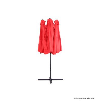 Miniatura 12 de Quitasol ovalado "Twins" 4.55x2.7M