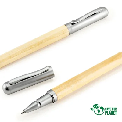 Roller Pen Bamboo y Metal — 4