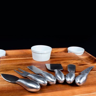 Miniatura 3 de Tabla de Quesos con 12 Herramientas