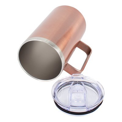 Miniatura 2 de Mug metálico Encobrizado 700cc