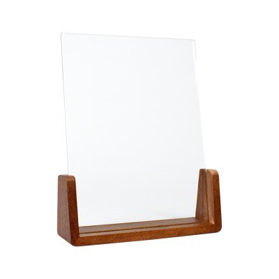 Miniatura 2 de Trofeo Galvano de Madera y Cristal "Spitz"