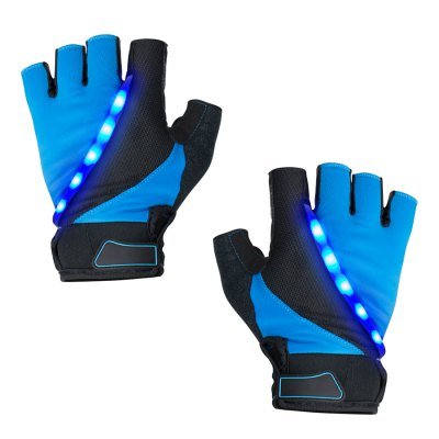 Miniatura 4 de Guantes 5 LED de Ciclismo