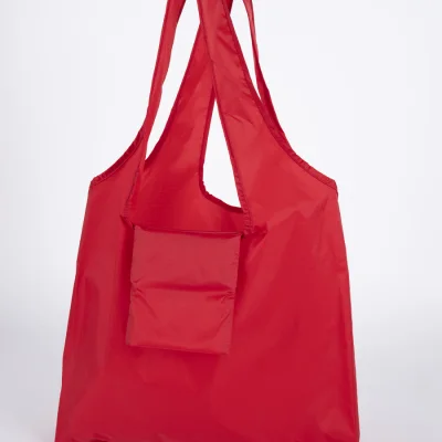 Miniatura 9 de Bolsa plegable de compras en tela reciclada RPET 15L