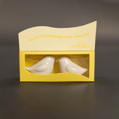 Set Salero + Pimentero "LOVE BIRDS" - Regalos Corporativos