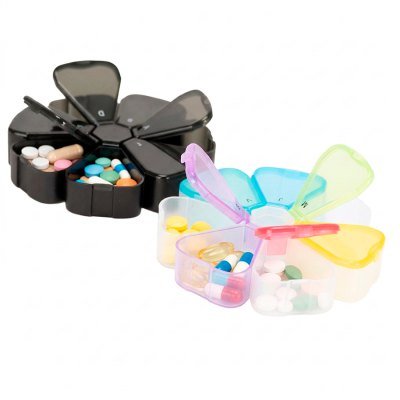 Miniatura 3 de Pastillero Plástico 7 días "FLOWER"