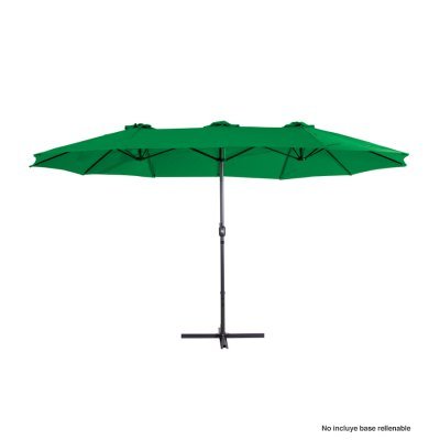 Miniatura 14 de Quitasol ovalado "Twins" 4.55x2.7M