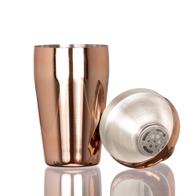 Miniatura 4 de Coctelera metálica encobrizada "COPPER" 500cc