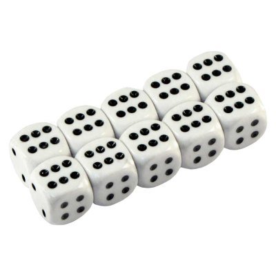 Miniatura 2 de Dado Blanco