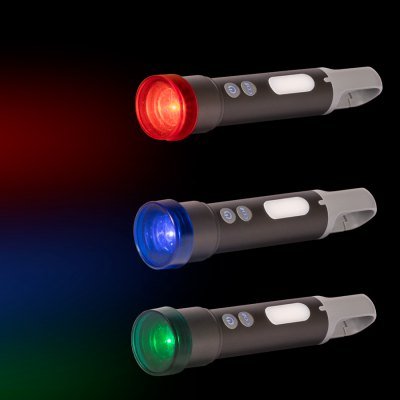 Miniatura 18 de USB Linterna Táctica y lámpara recargable "HOOK" 15-en-1