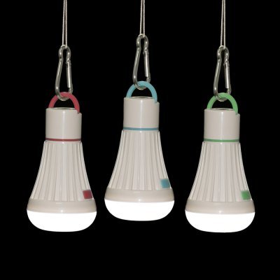 Miniatura 18 de Lámpara colgante tipo Ampolleta de 1W con 6 LED