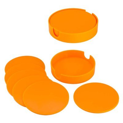 Miniatura 6 de Set de Posavasos Plásticos Redondos