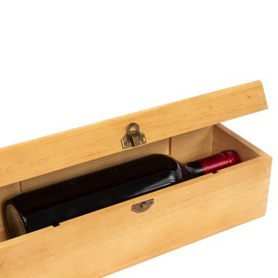 Miniatura 9 de Caja de Madera Natural para Vino