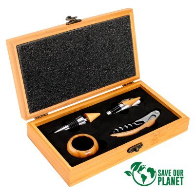 Miniatura 4 de Set de Vino de Bamboo