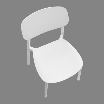 Miniatura 31 de Silla apilable de plástico rígido "MARVIN"